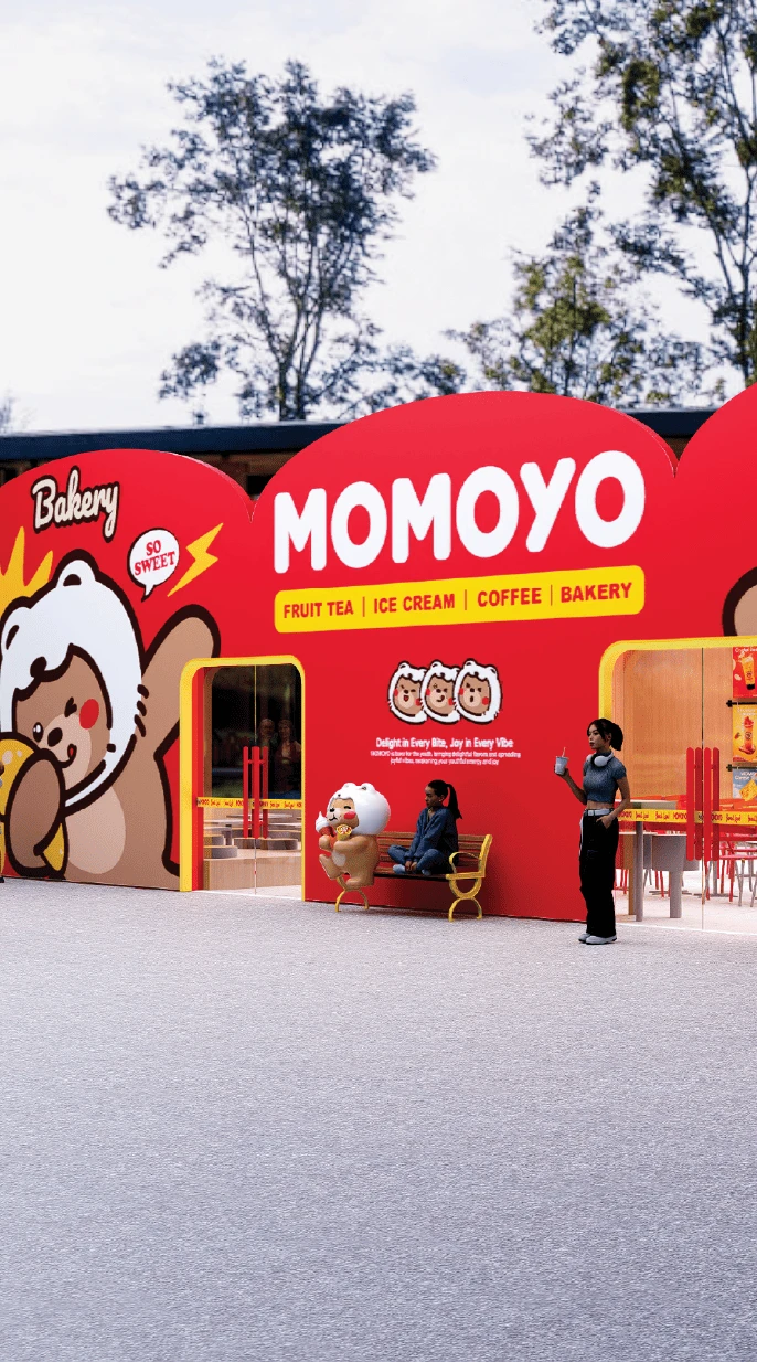 tampilan outdoor speciality store momoyo